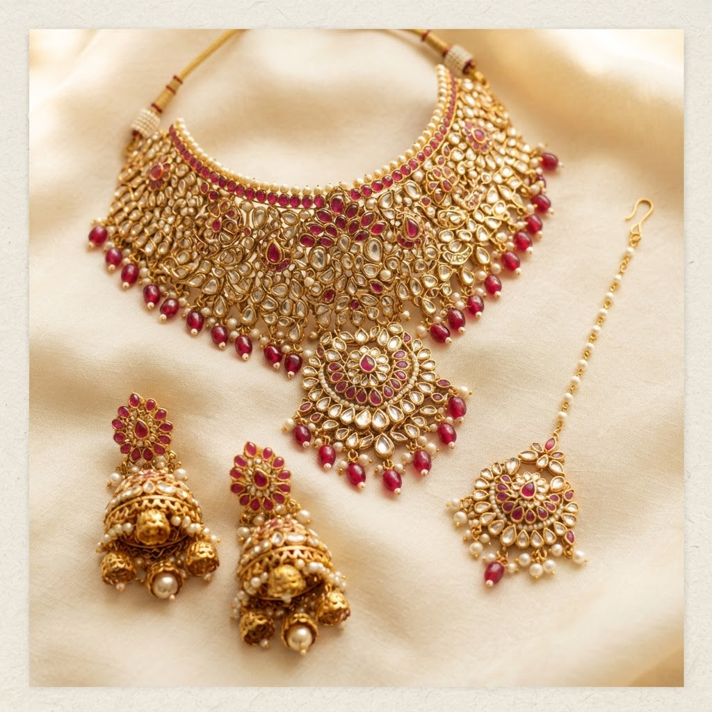 Kundan Bridal Set