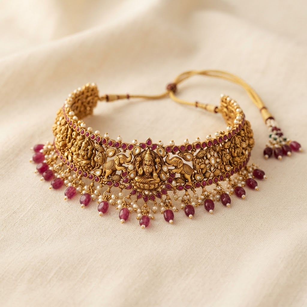 Antique Temple Choker Set