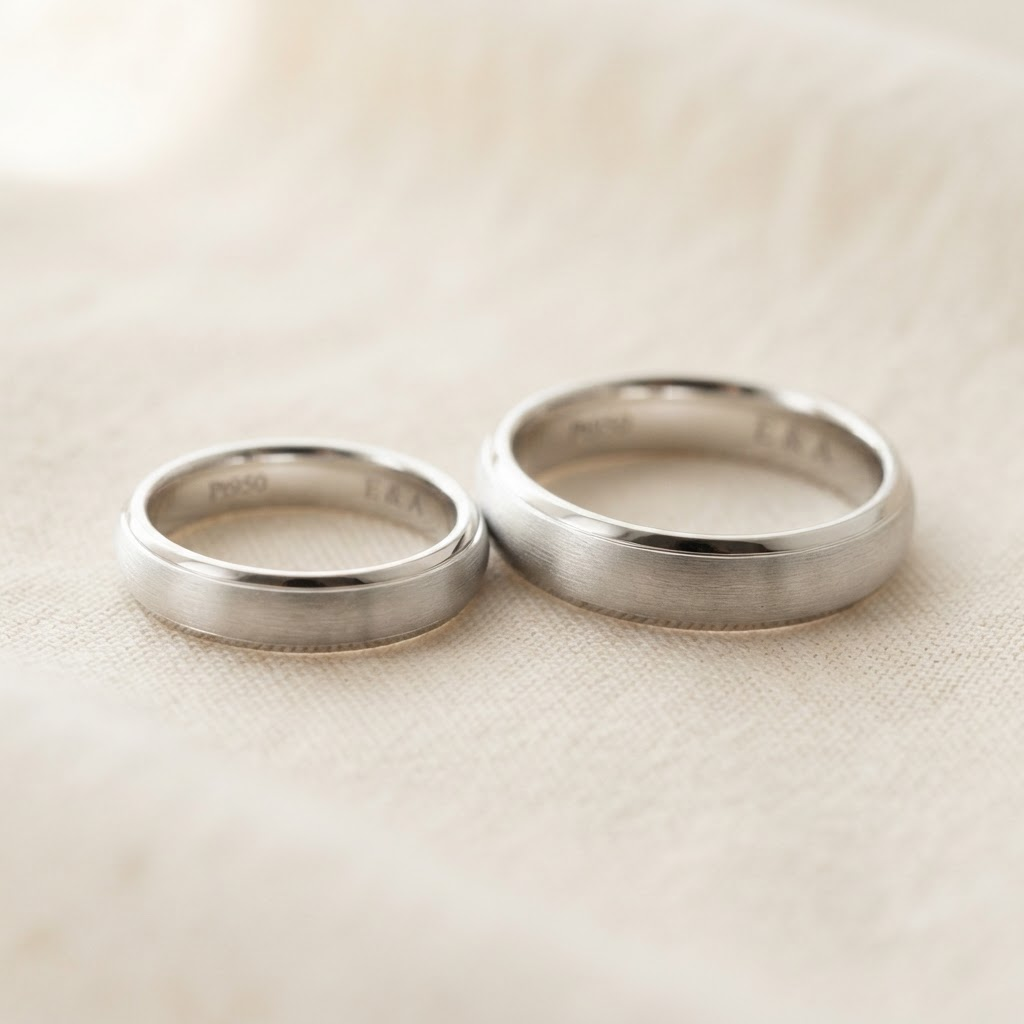 Platinum Couple Bands